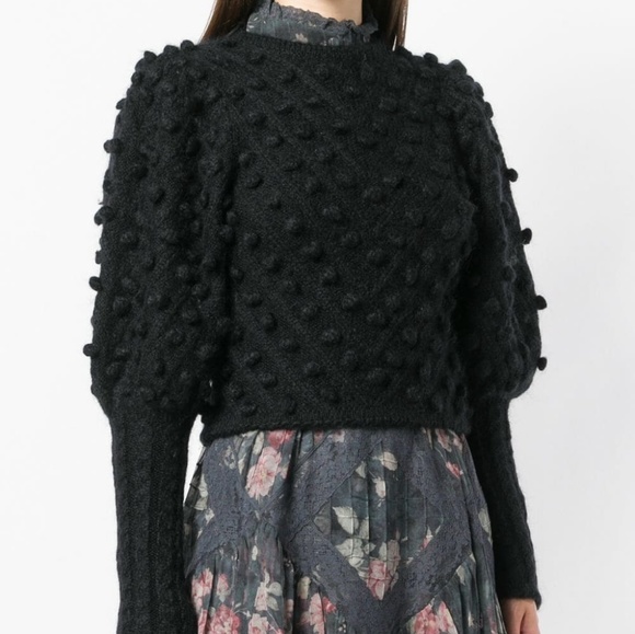 zimmermann pom pom sweater
